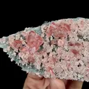 Natural Rhodochrosite and Quartz Cluster, Mineral Specimen:Guangxi,China (110*60*20MM) - image 4