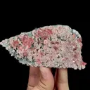 Natural Rhodochrosite and Quartz Cluster, Mineral Specimen:Guangxi,China (110*60*20MM) - image 3