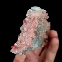 Natural Rhodochrosite and Quartz Cluster, Mineral Specimen:Guangxi,China (110*60*20MM) - image 2