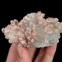 Natural Rhodochrosite and Quartz, Mineral Specimen:Guangxi,China (80*45*35MM) - image 4