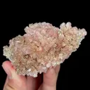 Natural Rhodochrosite and Quartz, Mineral Specimen:Guangxi,China (80*45*35MM) - image 7