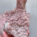Natural Rhodochrosite and Quartz, Mineral Specimen:Guangxi,China (80*70*35MM) - image 3