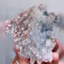 Natural Rhodochrosite and Quartz, Mineral Specimen:Guangxi,China (80*70*35MM) - image 4