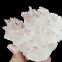 Natural Rhodochrosite and Quartz Mineral Specimen,High Quality Specimen,WUZHOU,GUANGXI,CHINA(115*82*40mm) - image 2