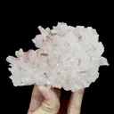 Natural Rhodochrosite and Quartz Mineral Specimen,High Quality Specimen,WUZHOU,GUANGXI,CHINA(115*82*40mm) - image 4