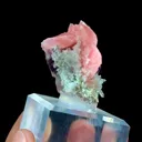 Natural Rhodochrosite coexists with Purple Phantom Fluorite and Quartz comes from Guangxi,China 40*25*35MM - image 3