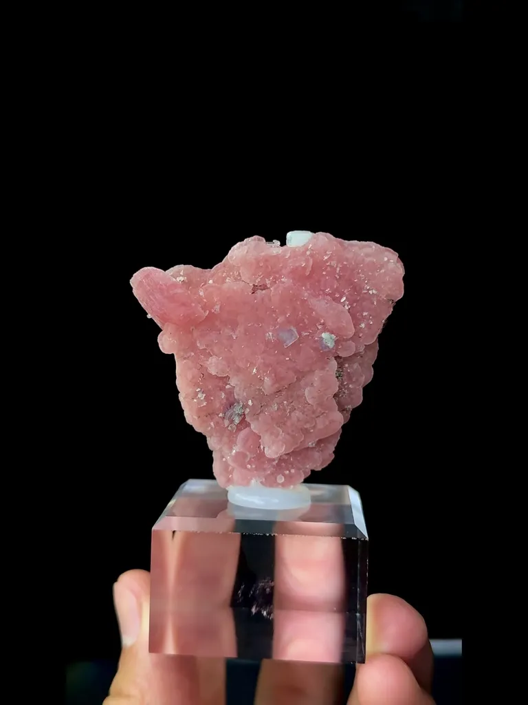 Natural Rhodochrosite comes from Wuzhou,Guangxi 50*20*50MM - image 5