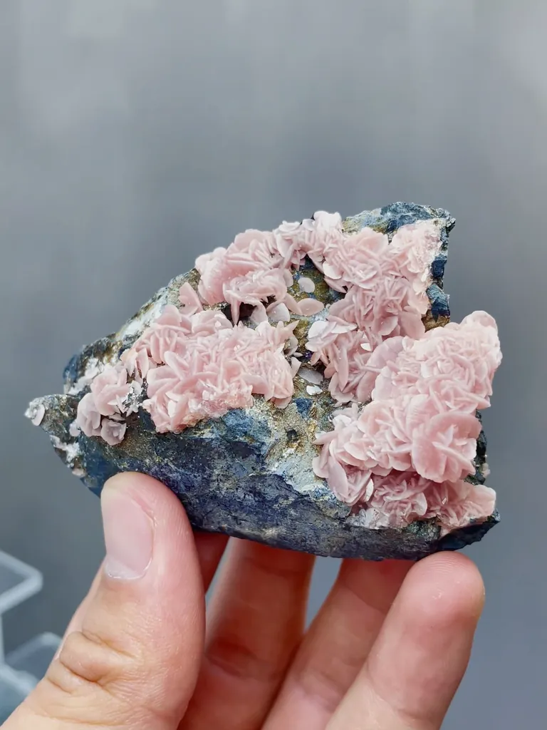 Natural Rhodochrosite comes from Wuzhou,Guangxi 70*30*40MM - image 2