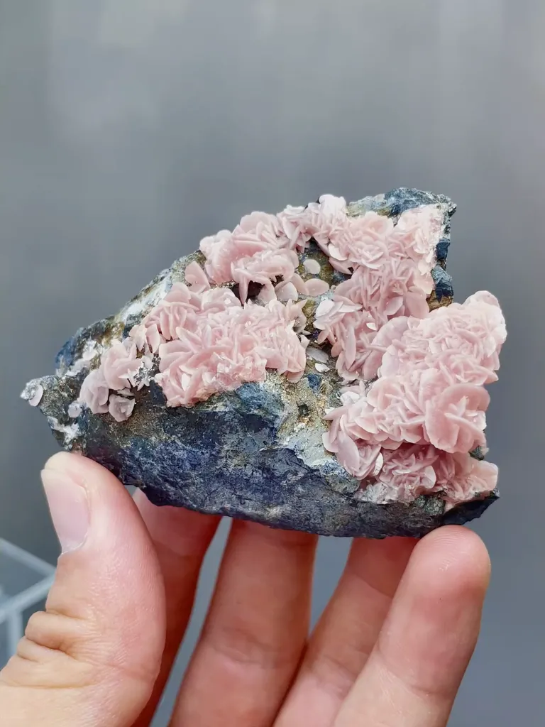 Natural Rhodochrosite comes from Wuzhou,Guangxi 70*30*40MM - image 5