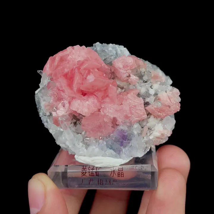 Natural Rhodochrosite, Mineral Specimen:Guangxi,China (50*45*25MM) - image 4