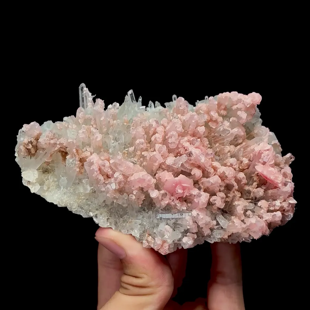 Natural Rhodochrosite Mineral Specimen,High Quality Specimen,WUZHOU,GUANGXI,CHINA(120*70*38mm) image
