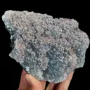 Natural Rhodochrosite with Purple Fluorite and Pyrite, Mineral Specimen:Guangxi,China (135*105*35MM) - image 3
