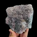 Natural Rhodochrosite with Purple Fluorite and Pyrite, Mineral Specimen:Guangxi,China (135*105*35MM) - image 2