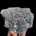 Natural Rhodochrosite with Purple Fluorite and Pyrite, Mineral Specimen:Guangxi,China (135*105*35MM) - image 5