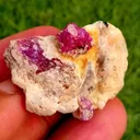 Natural Ruby Crystal on Matrix | Raw Ruby Specimen from Afghanistan (18 Grams) - image 4