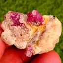 Natural Ruby Crystal on Matrix | Raw Ruby Specimen from Afghanistan (18 Grams) - image 1