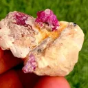 Natural Ruby Crystal on Matrix | Raw Ruby Specimen from Afghanistan (18 Grams) - image 3