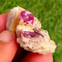 Natural Ruby Crystal on Matrix | Raw Ruby Specimen from Afghanistan (18 Grams) - image 6