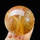 Natural Rutile Spheres comes from Brazil Diameter 70MM - image 4