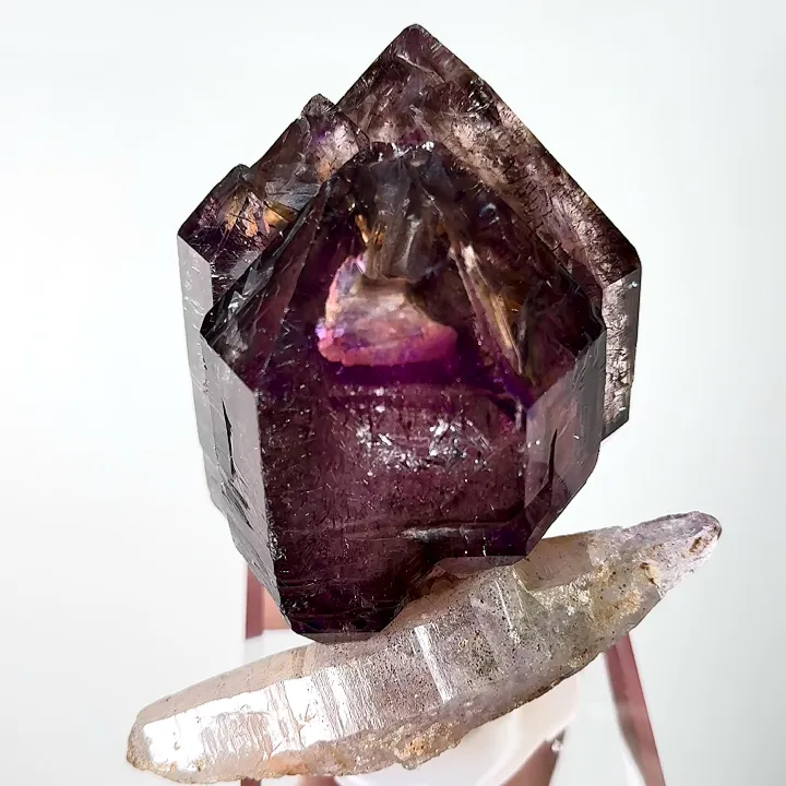 Natural Scepter Amethyst, Mineral Specimen: Zimbabwe (60*55*75MM) - image 6