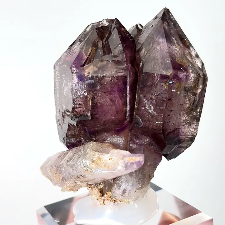 Natural Scepter Amethyst, Mineral Specimen: Zimbabwe (60*55*75MM) image