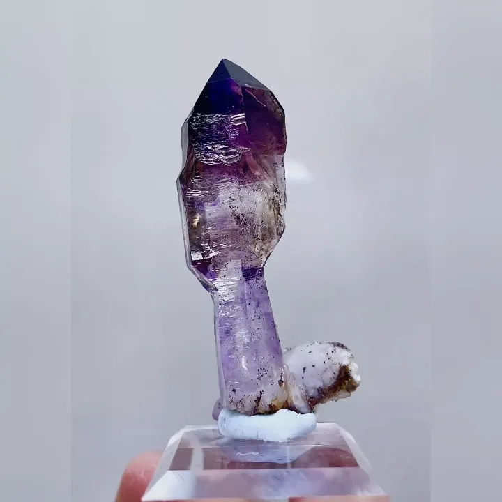 Natural Sceptre Amethyst comes from Zimbabwe 15*55*15MM - image 4