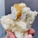 Natural Scheelite and Flaky Calcite coexist comes from Yaogangxian,Hunan 65*25*65MM - image 3