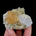 Natural Scheelite and Mica Flakes, Mineral Specimen:Xuebaoding,Sichuan (55*45*40MM) - image 4