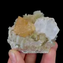 Natural Scheelite and Mica Flakes, Mineral Specimen:Xuebaoding,Sichuan (55*45*40MM) - image 5