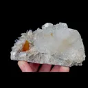 Natural Scheelite and Mica Flakes with Transparent Fluorite, Mineral Specimen:Xuebaoding,Sichuan (100*60*50MM) - image 2