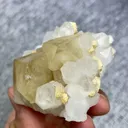 Natural Scheelite and Quartz Symbiosis comes from Yaogangxian,Hunan 65*60*30MM - image 3