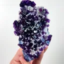 Natural Secondary Crystallized Blue Purple Cubic Fluorite Mineral Specimen,High Quality Specimen,ZHEJIANG,CHINA(115*70*40mm) - image 2