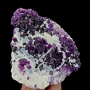 Natural Secondary Crystallized Purple Blue Cubic Fluorite Mineral Specimen,High Quality Specimen,WUYI,ZHEJIANG,CHINA(153*116*48mm) - image 4