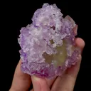 Natural Secondary Crystallized Purple Phantom Fluorite Mineral Specimen,High Quality Specimen,ZHEJIANG,CHINA(75*65*25mm) - image 2