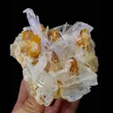 Natural Selenite comes from Guizhou,China 105*75*50MM - image 2