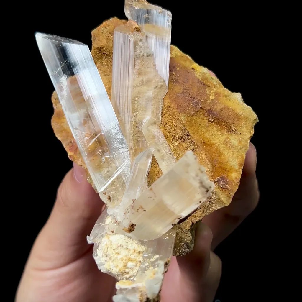 Natural Selenite Mineral Specimen,High Quality Specimen,GUIZHOU,CHINA(70*80*80mm) image