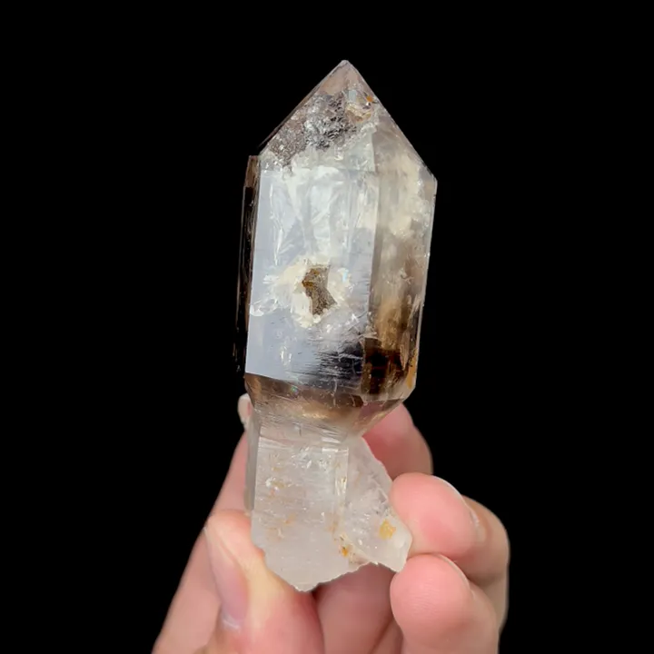 Natural Shimmering Quartz Staff with Water Bubble, Mineral Specimen: Guizhou,China (30*70*20MM) - image 2
