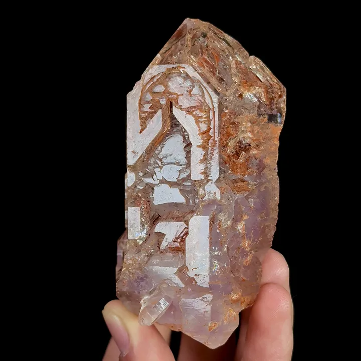 Natural Skeletal Quartz Mineral Specimen,High Quality Cluster Specimen:Madagascar (50*40*89mm) - image 3