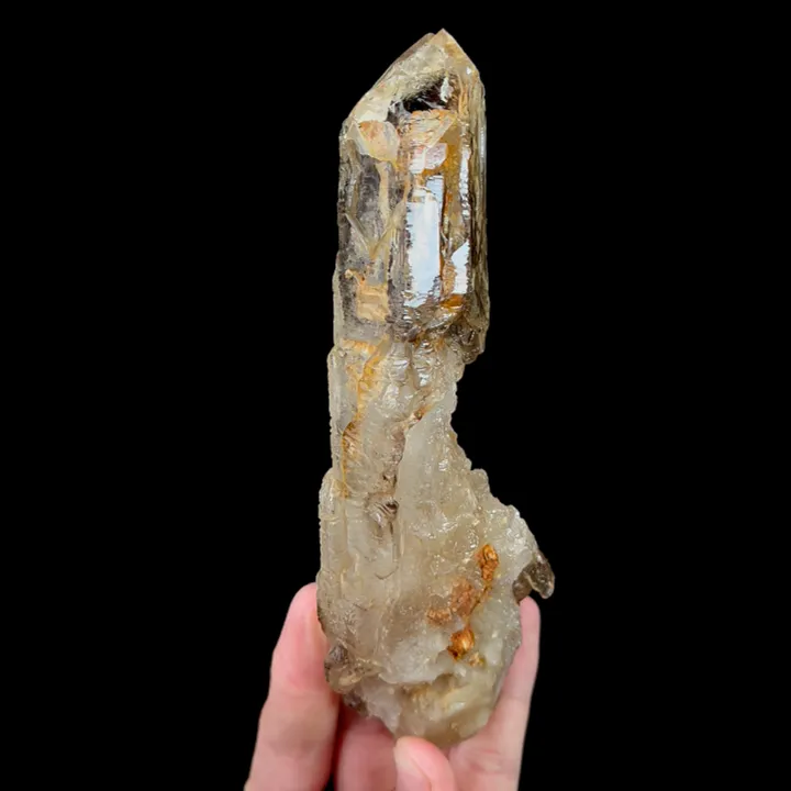 Natural Skeleton Quartz, Mineral Specimen: Madagascar (45*50*160MM) - image 5