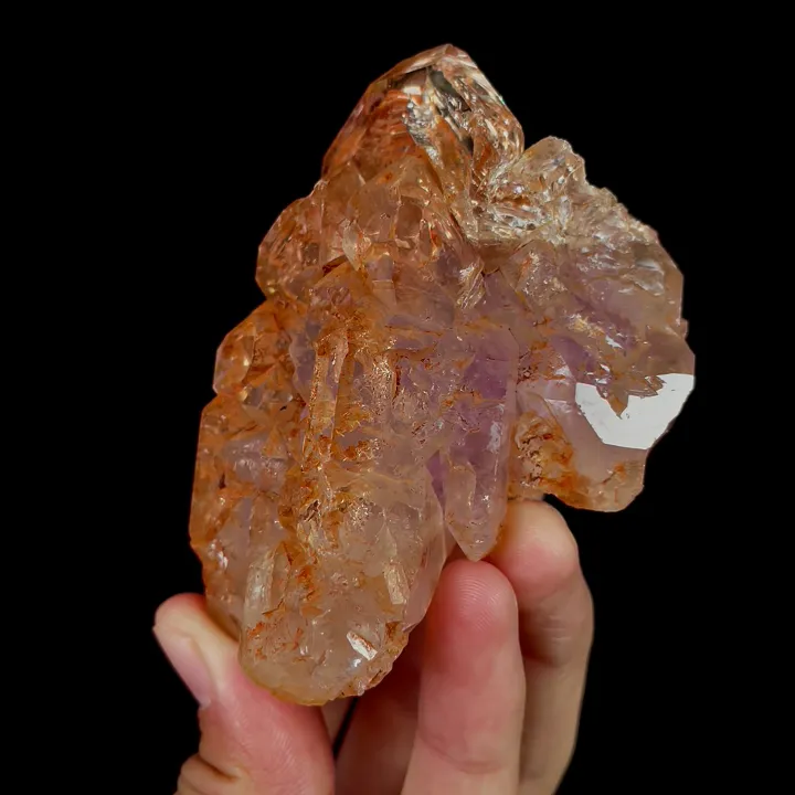 Natural Skeleton Quartz, Mineral Specimen: Madagascar (60*85*50MM) image