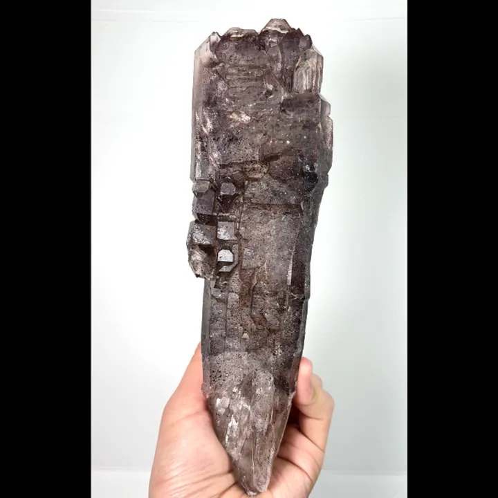 Natural Skeleton Quartz, Mineral Specimen: Madagascar (70*40*25MM) - image 5