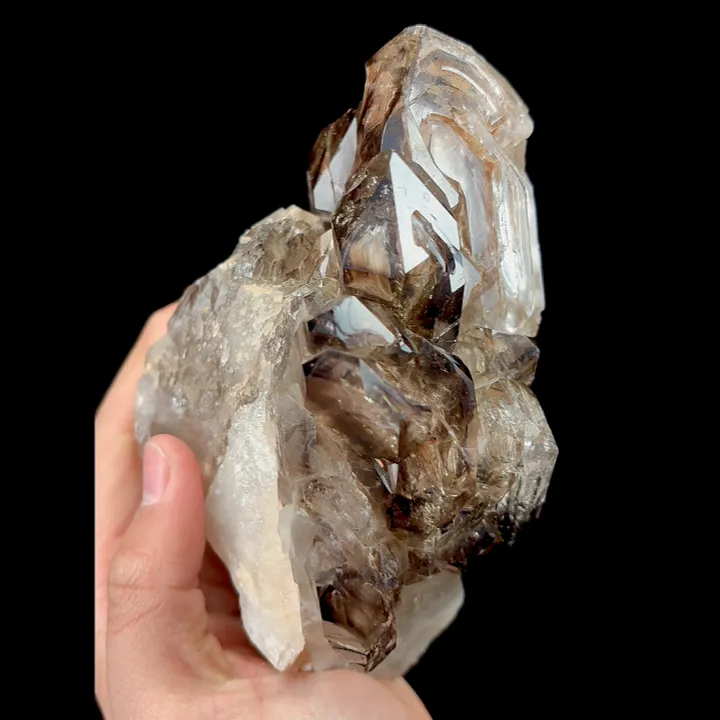 Natural Skeleton Quartz, Mineral Specimen:Madagascar (100*170*125MM) - image 3