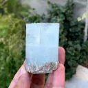 Natural Sky Blue Aquamarine Crystal with Mica from Pakistan - image 3