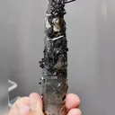 Natural Smoky Quartz and Andalusite coexist comes from Nepal 120*35*25MM - image 1