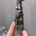 Natural Smoky Quartz and Andalusite coexist comes from Nepal 120*35*25MM - image 3