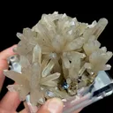 Natural Smoky Quartz Cluster and Specularite , Mineral Specimen: Inner Mongolia,China (90*75*80MM) - image 2