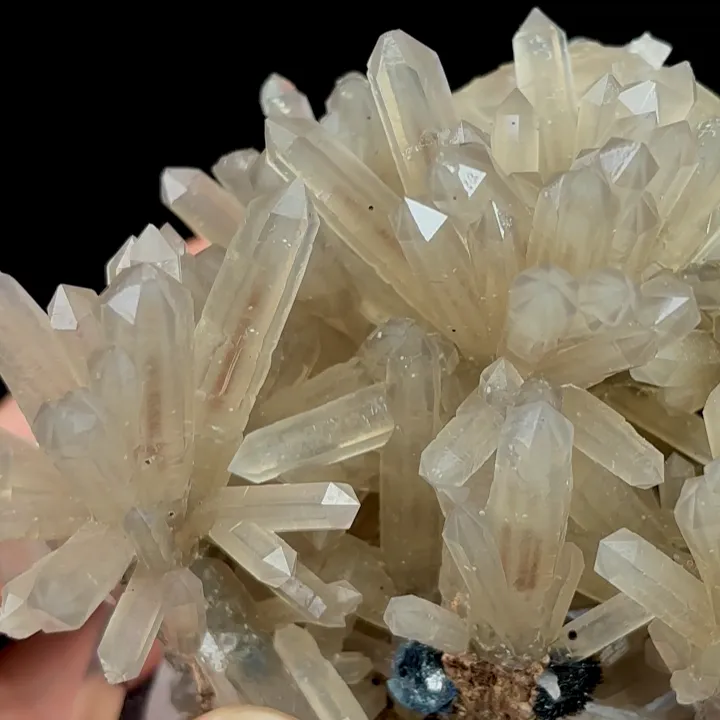 Natural Smoky Quartz Cluster and Specularite , Mineral Specimen: Inner Mongolia,China (90*75*80MM) - image 4