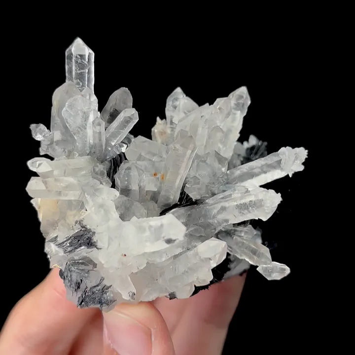 Natural Specular Hematite and Crystal,Cluster Mineral Specimen:HUNAN (85*40*65mm) - image 3