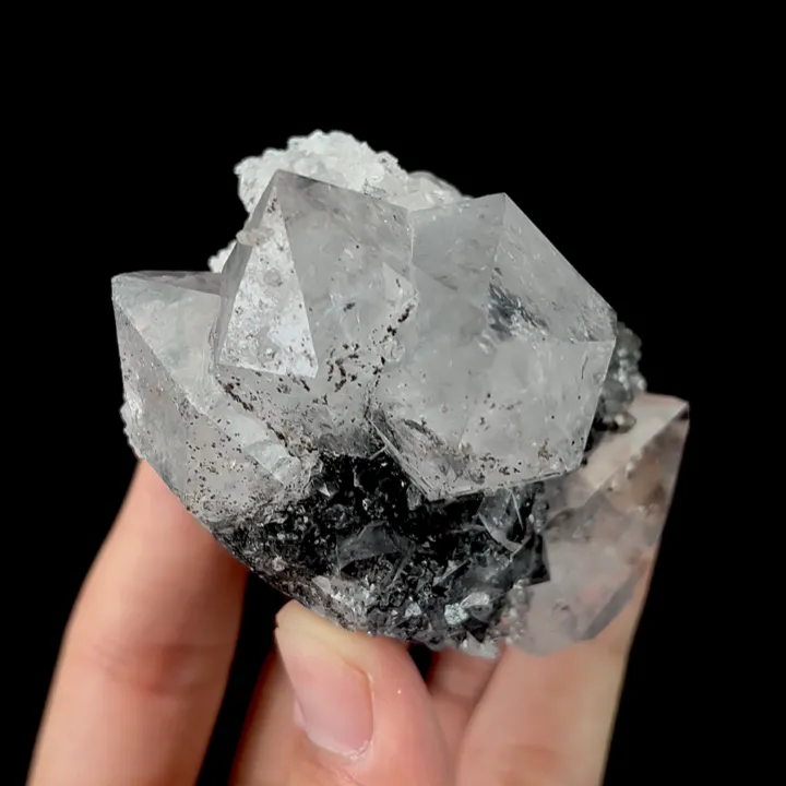 Natural Specular Hematite,Crystal  Clusters Mineral Specimen:GUANGDONG (75*50*50mm) - image 3