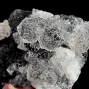 Natural Specularite and Clear Quartz Cluster, Mineral Specimen:Guangdog,China (135*90*60MM) - image 5